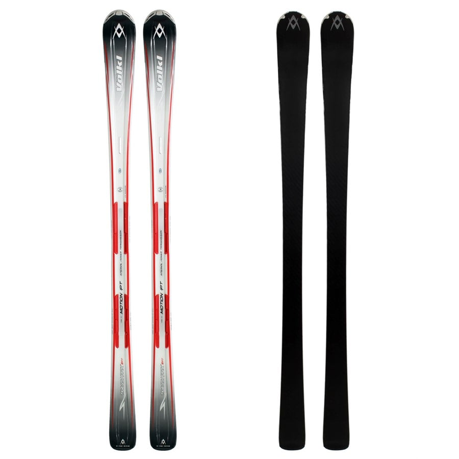Volkl Tigershark 8 Foot Skis + iPT 11.0 TC Bindings 2011 | evo