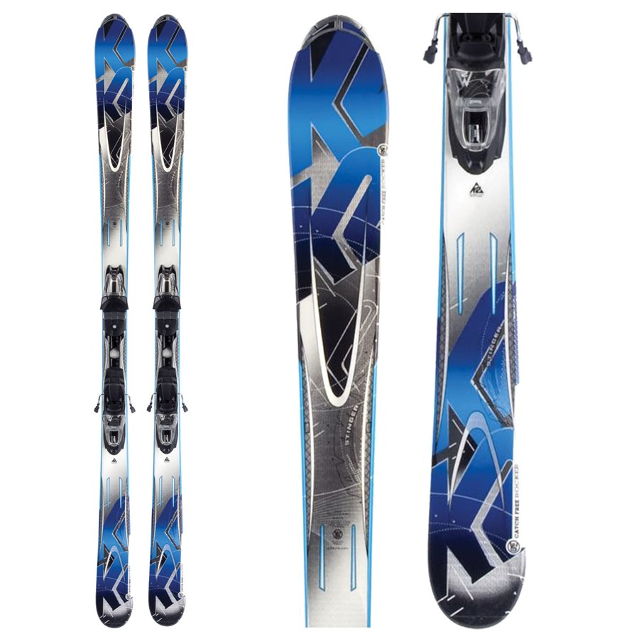 【送料無料】K2 AMP STINGER 160cm マーカー MZ 10.0 K2 A.M.P. Stinger Skis + Marker M2 10.0 Bindings 2012 | evo