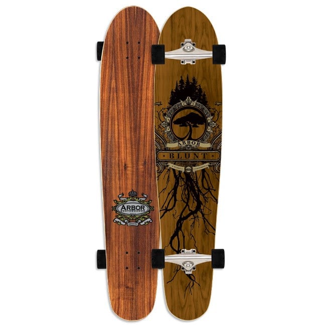 Arbor Blunt Koa Longboard Complete | evo
