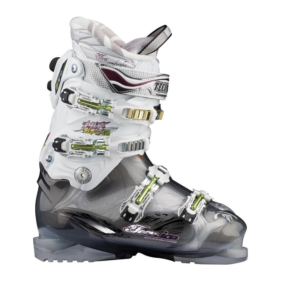 NEW Tecnica Womens Viva Phoenix Max 10 Air Shell Ski Boots 5.5 36 22.5 Downhill 