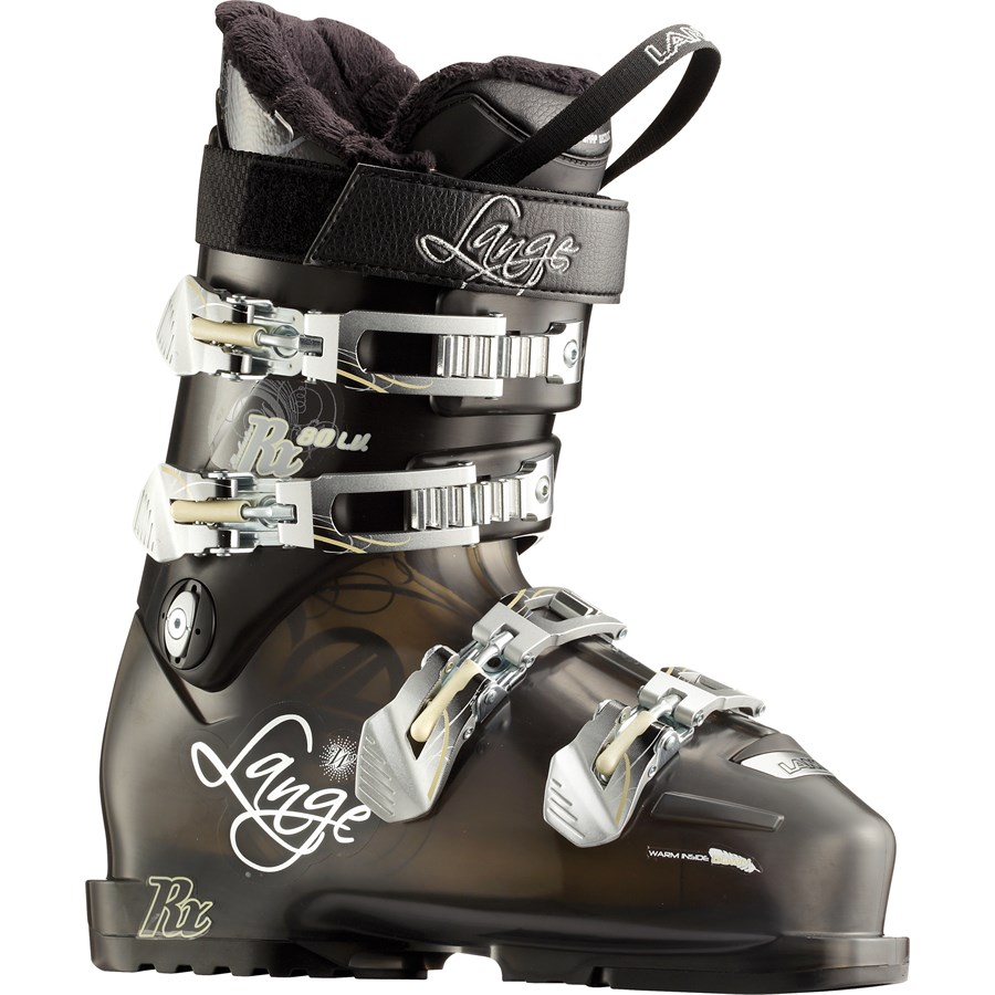 Lange RX 80 Womens popular Ski Boot Custom Tongue Thermofit EUC Never Heat Sealed 24/7