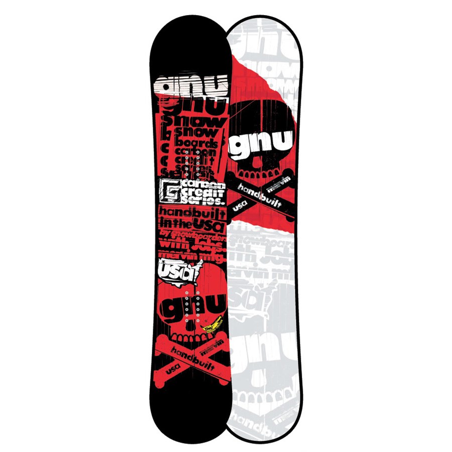 Gnu Carbon Credit Snowboard - Wide - Snowboard