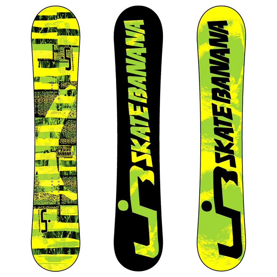 Lib Tech Skate Banana BTX (Yellow/Green) Narrow Snowboard 2012 | evo