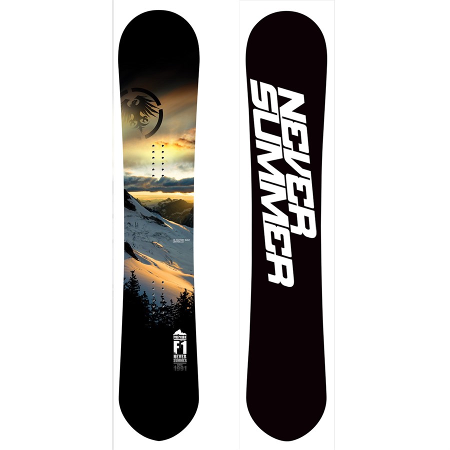Never Summer Premier F1 Snowboard 2012 | evo