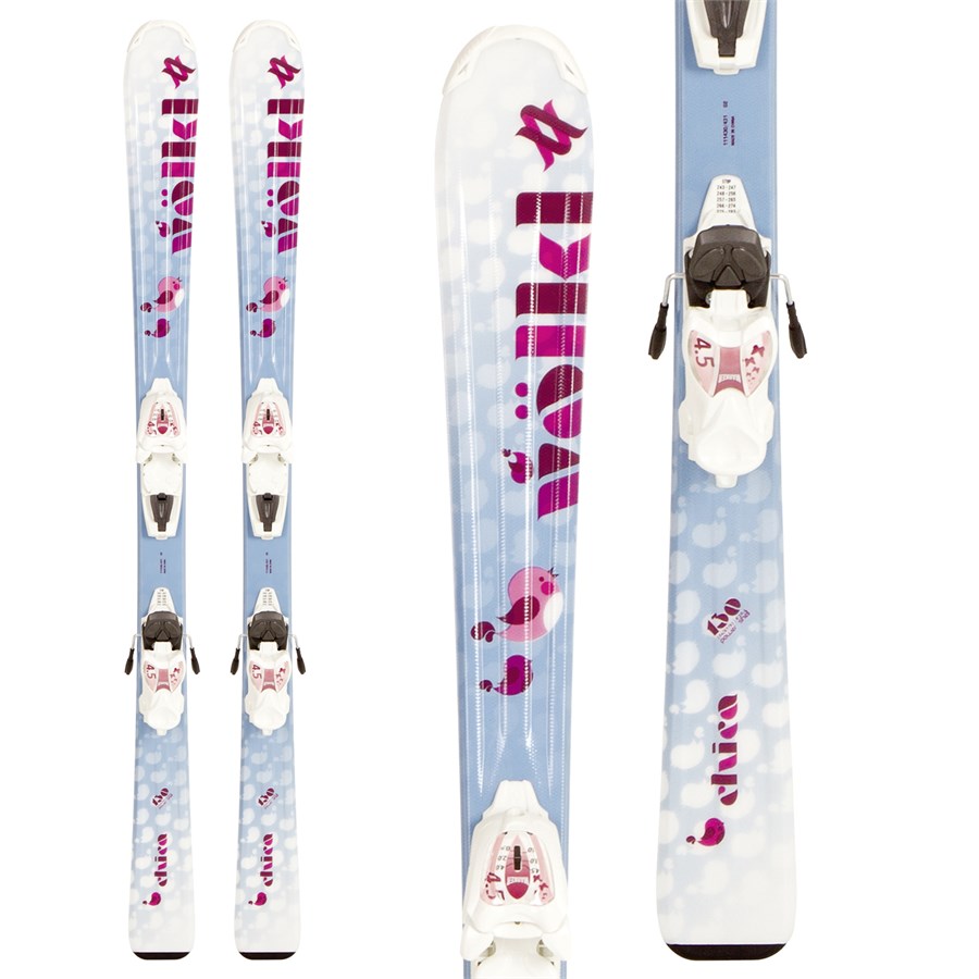 Volkl Chica Jr Skis + 3Motion 4.5 Bindings - Youth 2012 | evo
