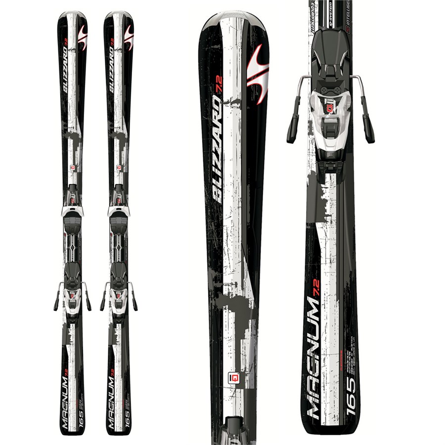 Blizzard Magnum 7.2 IQ Skis + IQ LT 10 Bindings 2012 | evo