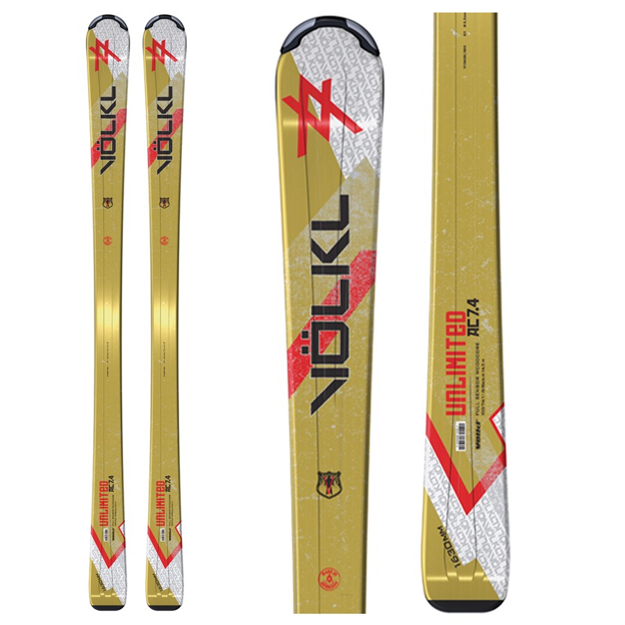 Volkl Unlimited AC 7.4 Silver Skis 2011 | evo
