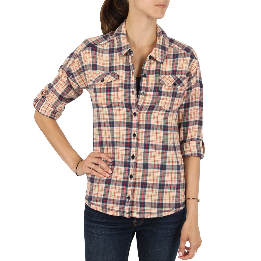 Billabong Stormy Flannel Button Down Shirt - Women's | evo outlet