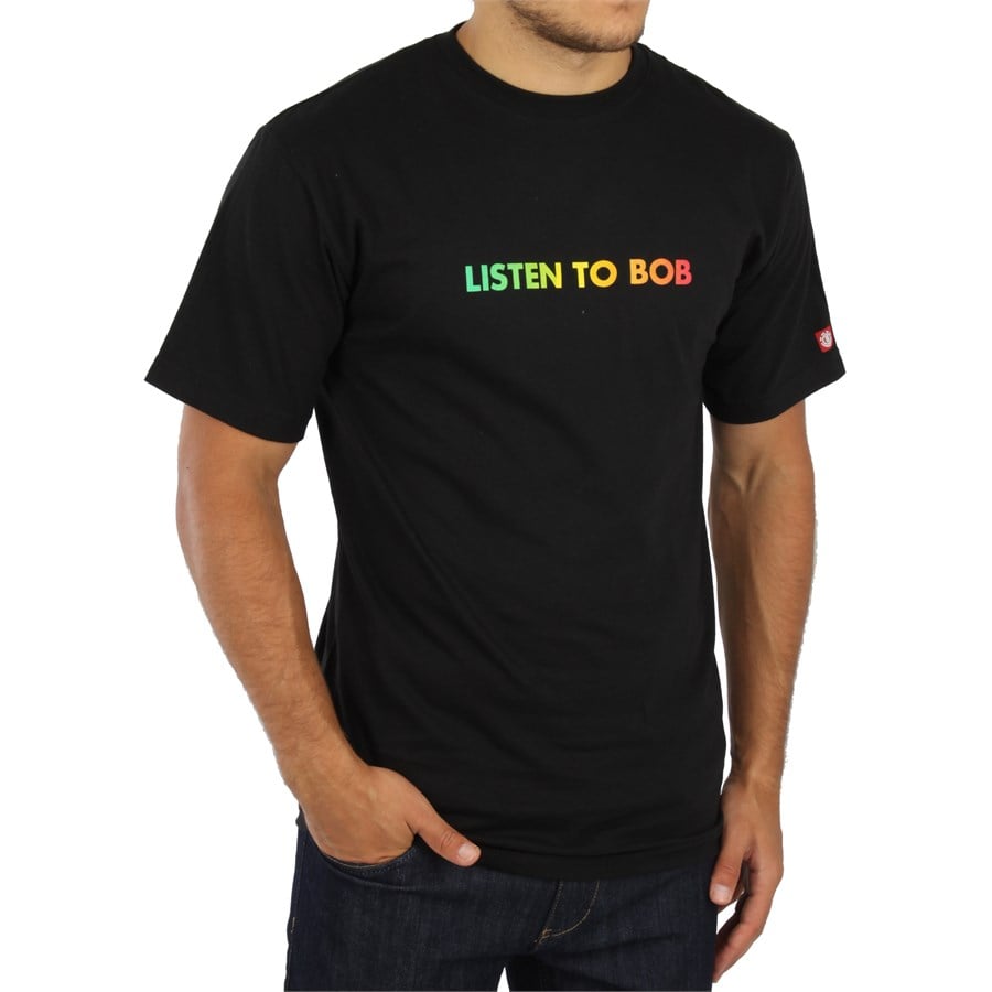 Element Listen to Bob Marley Tシャツ 激レア element Tシャツ listen