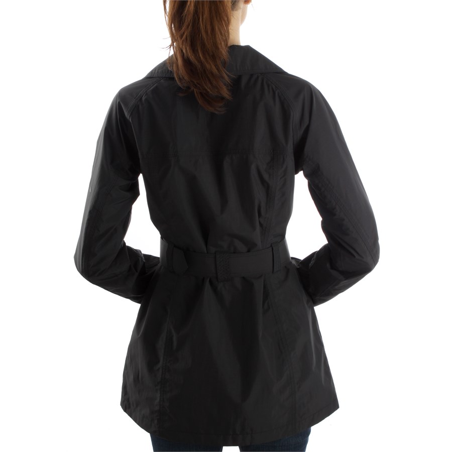 north face maya trench coat