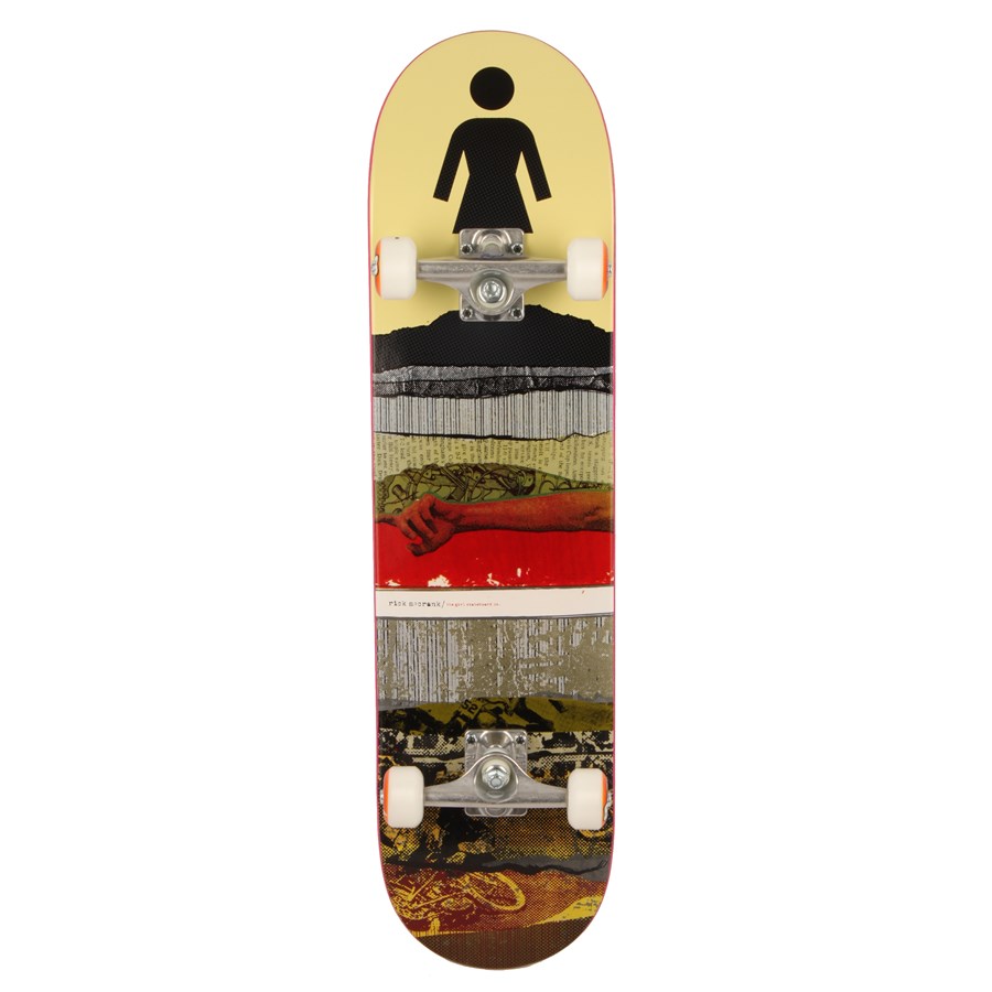 GIRL SKATEBOARDS （Rick McCrank）スケートボード RARE SIGNED Rick McCrank Harold Motorcycle Girl Skateboard Deck