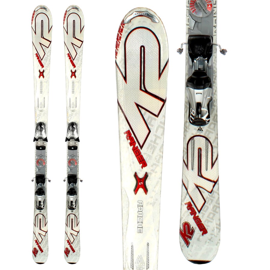 k2 apache sport shape snow ski K2 Apache Ranger Skis + Bindings - Used 2010 - Used