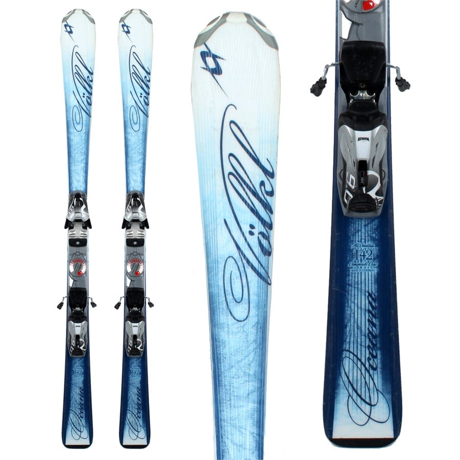 Volkl Attiva Oceana Skis + Bindings - Women's - Used 2010 - Used
