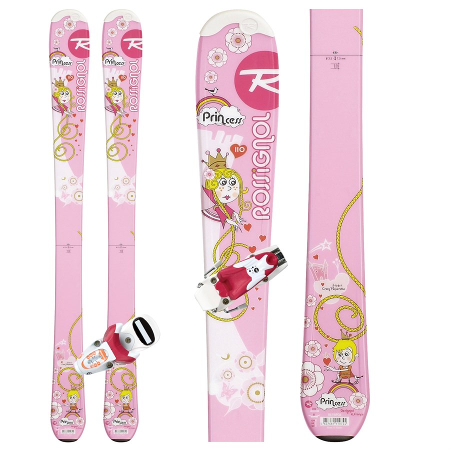 スキー板 子供用 キッズ用 女の子 ロシニョール princess 93cm Rossignol Princess Skis + Xelium Kid 45 Bindings - Youth