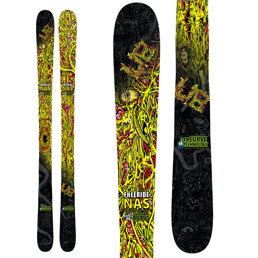 Lib Tech Freeride NAS ReCurve Skis 2013 | evo