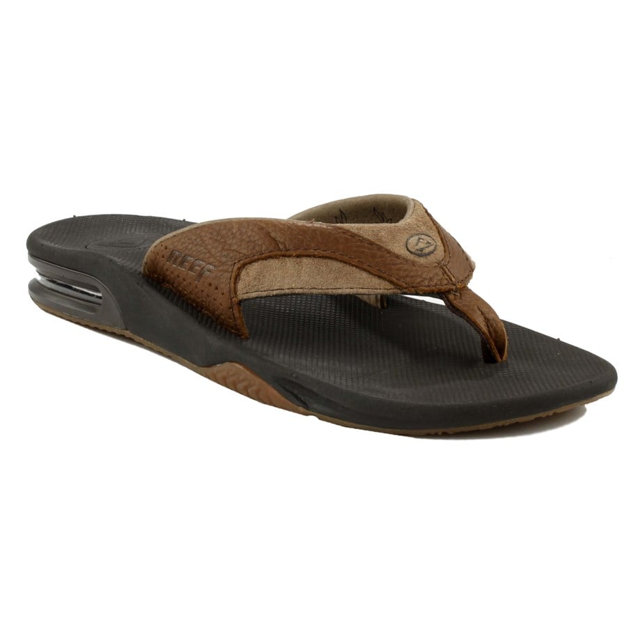 Reef Leather Fanning Sandals | evo outlet