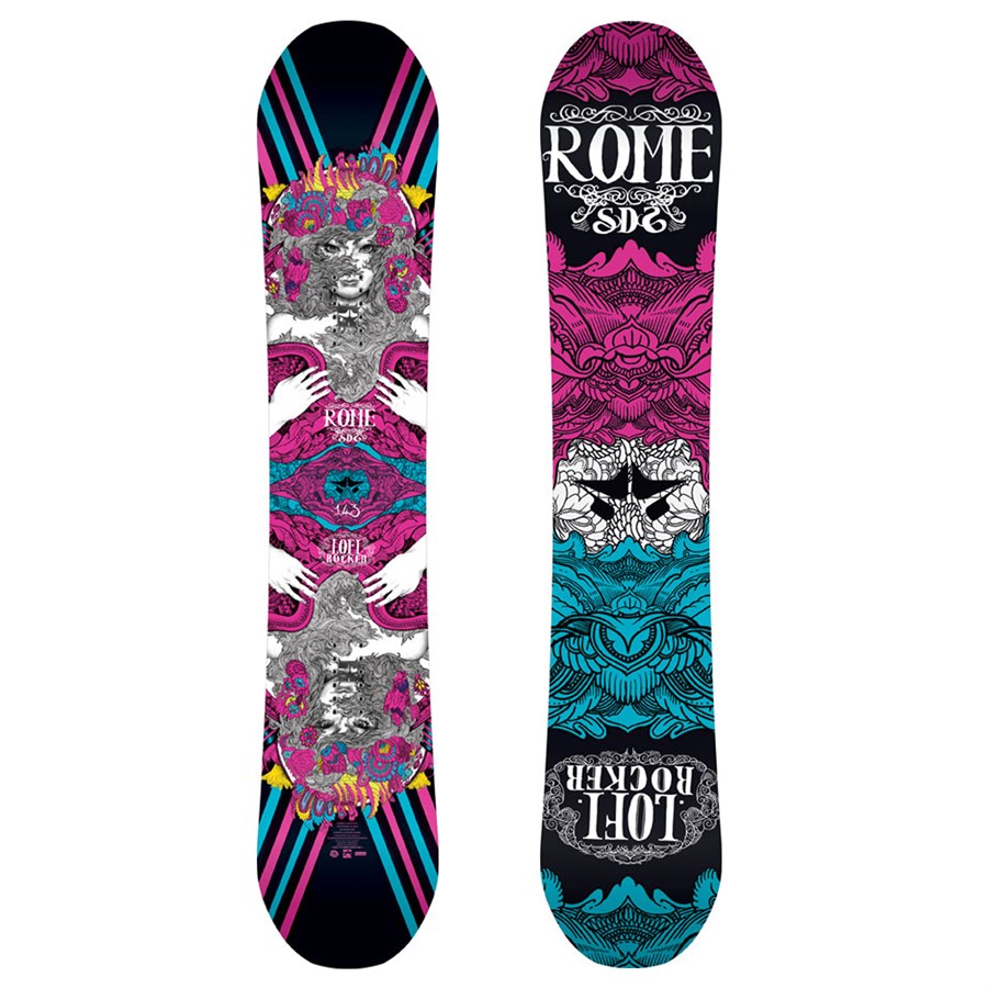 Rome Lo-Fi Rocker Snowboard - Women's 2013 | evo