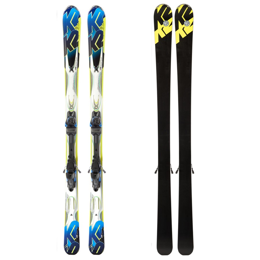 K2 A.M.P. Aftershock Skis + Marker MX 14.0 Bindings 2013 | evo