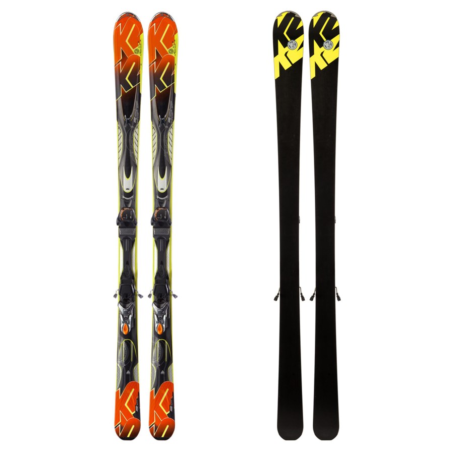 K2 A.M.P. Impact Skis + Marker MX 11.0 TC Bindings 2013 | evo