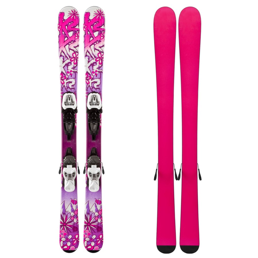 K2 Luv Bug Skis + Fastrak2 4.5 Bindings - Girl's 2014 | evo