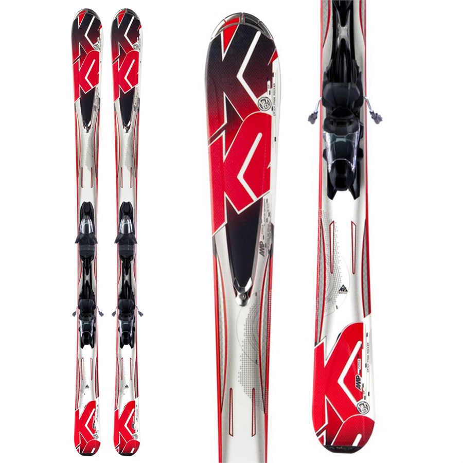 K2 A.M.P. Force Skis + Marker M3 10.0 Bindings 2013 | evo