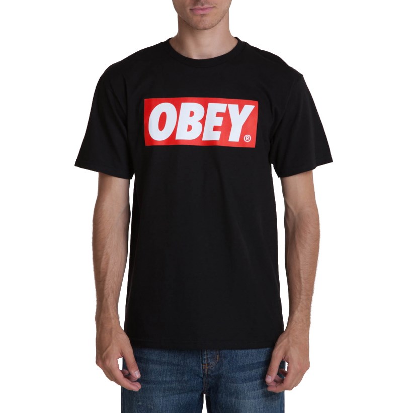 Obey Clothing Logo T-Shirt |