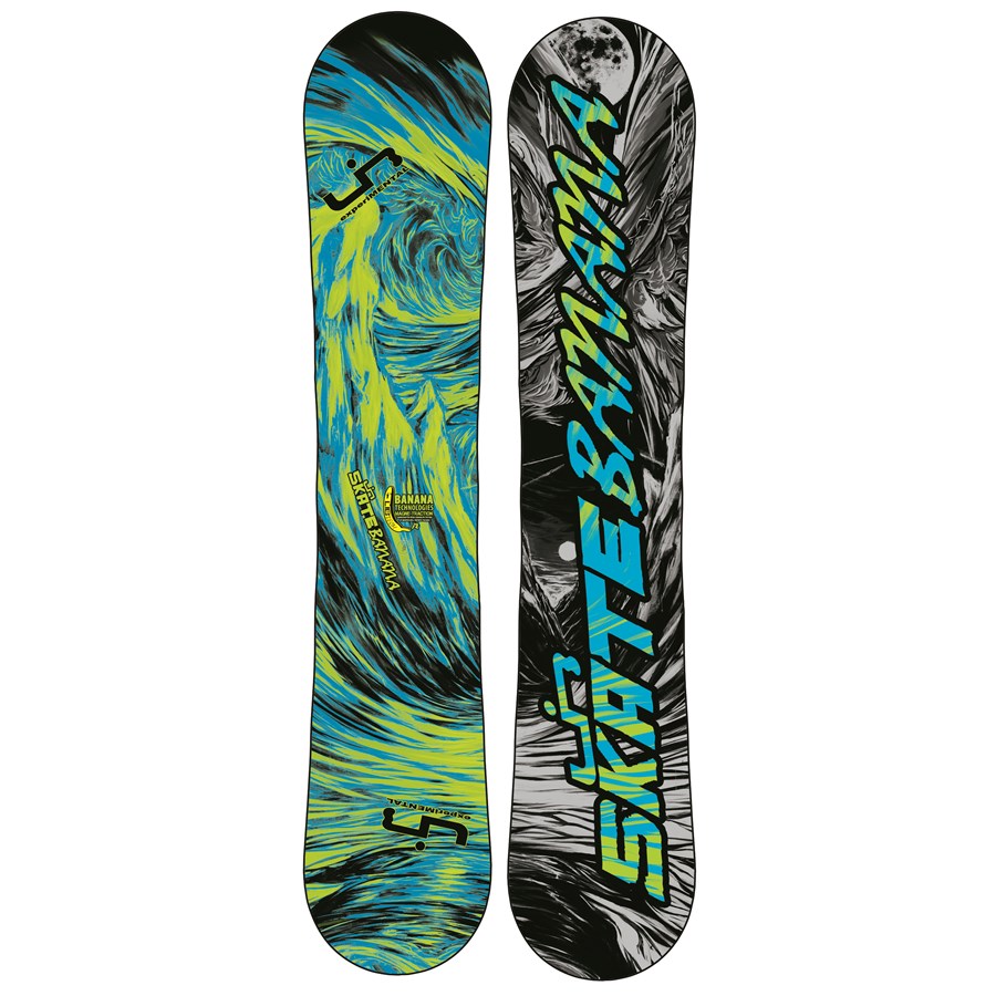 LIB TECH SKATE BANANA スノーボード 152cm Lib Tech Skate Banana BTX (Blue/Green) Wide Snowboard 2013 | evo