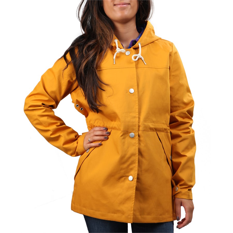 volcom rain coat