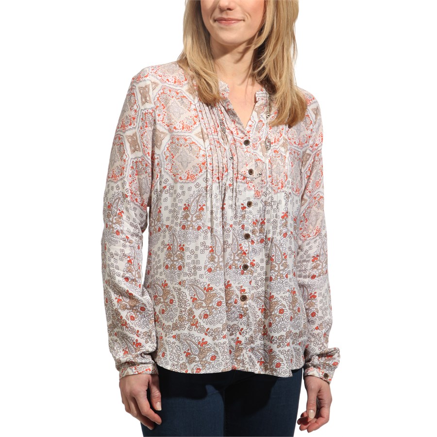 prAna Evelyn Shirt - Women's-Henna-Small — Womens Clothing Size: Small,  Sleeve Length: Long Sleeve, Age Group: Adults, Apparel Fit: Regular —  W2EVEL315-HEN-S
