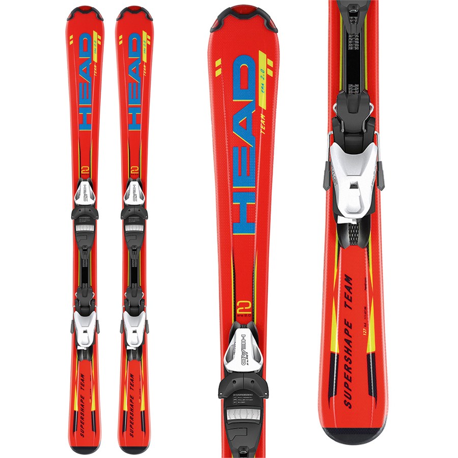 HEAD SUPER SHAPE TEAM スキーセット head-supershape-team-lr-skis-