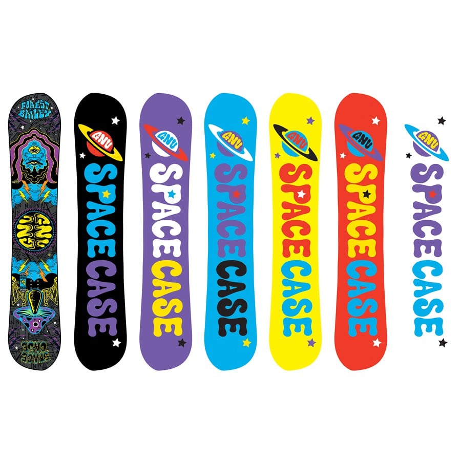 GNU Forest's Space Case EC2PBTX Snowboard 2014 | evo