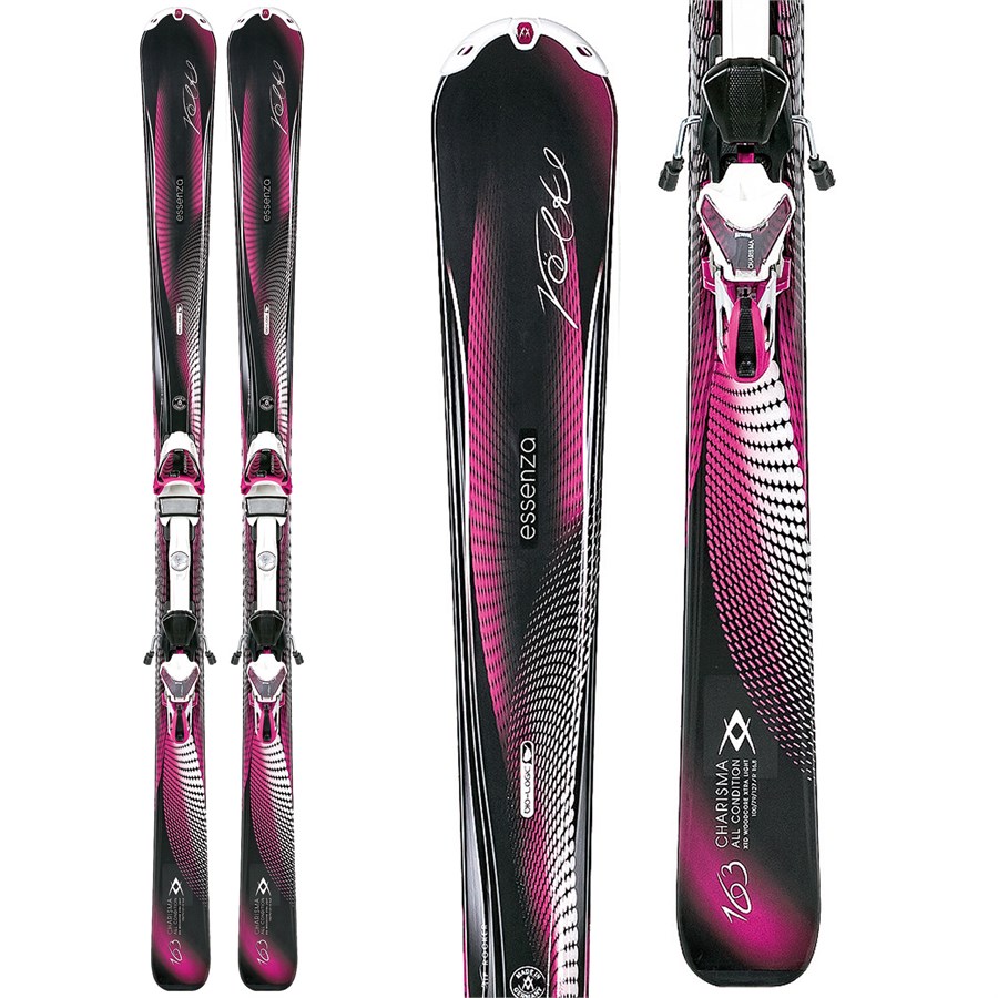 Volkl Charisma Skis + iPT eMotion 11.0 TC Bindings - Women's 2014
