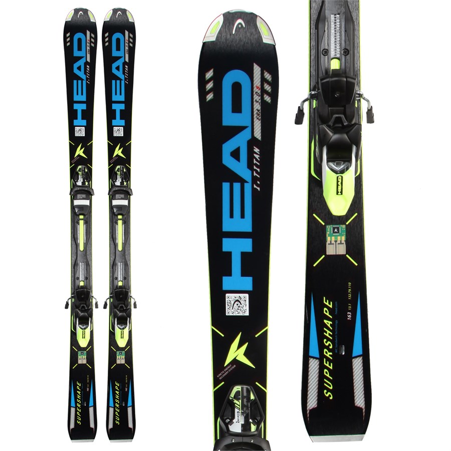 Head iSupershape Titan Skis + PRX 12 Bindings 2014 | evo