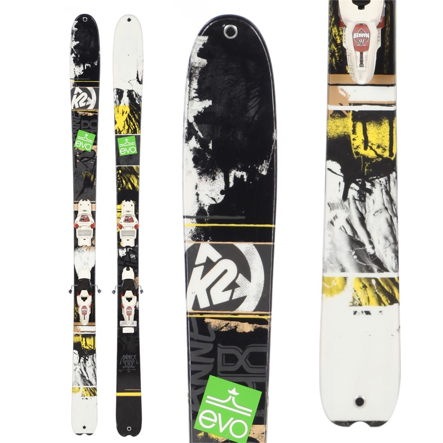 K2 Annex 98 Skis + Marker Jester Demo Bindings - Used 2014 - Used