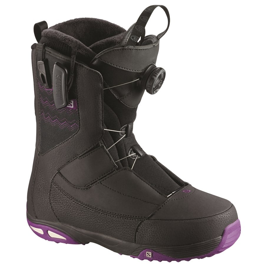 Salomon Ivy Boa STR8JKT Snowboard Boots Women's 2015 evo