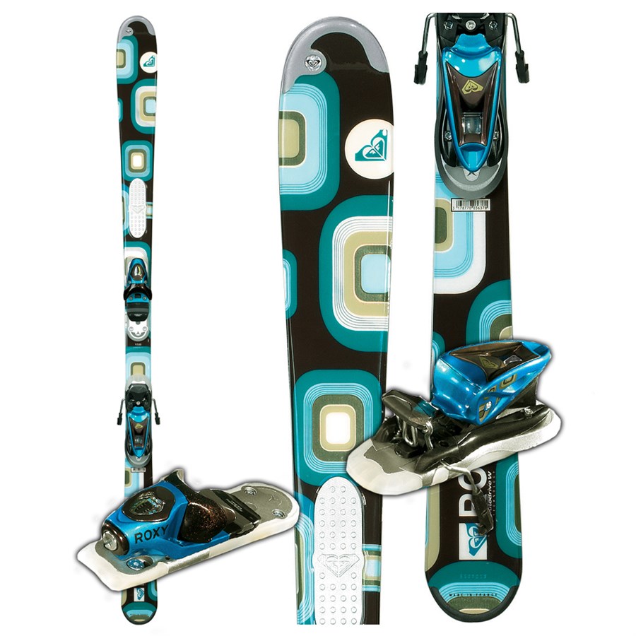 ROXY レディース スキー 154cm×ビンディング ROXY 2.5-10 ROXY スノーボード用品（サイズ（S/M/L）：L）｜スポーツ