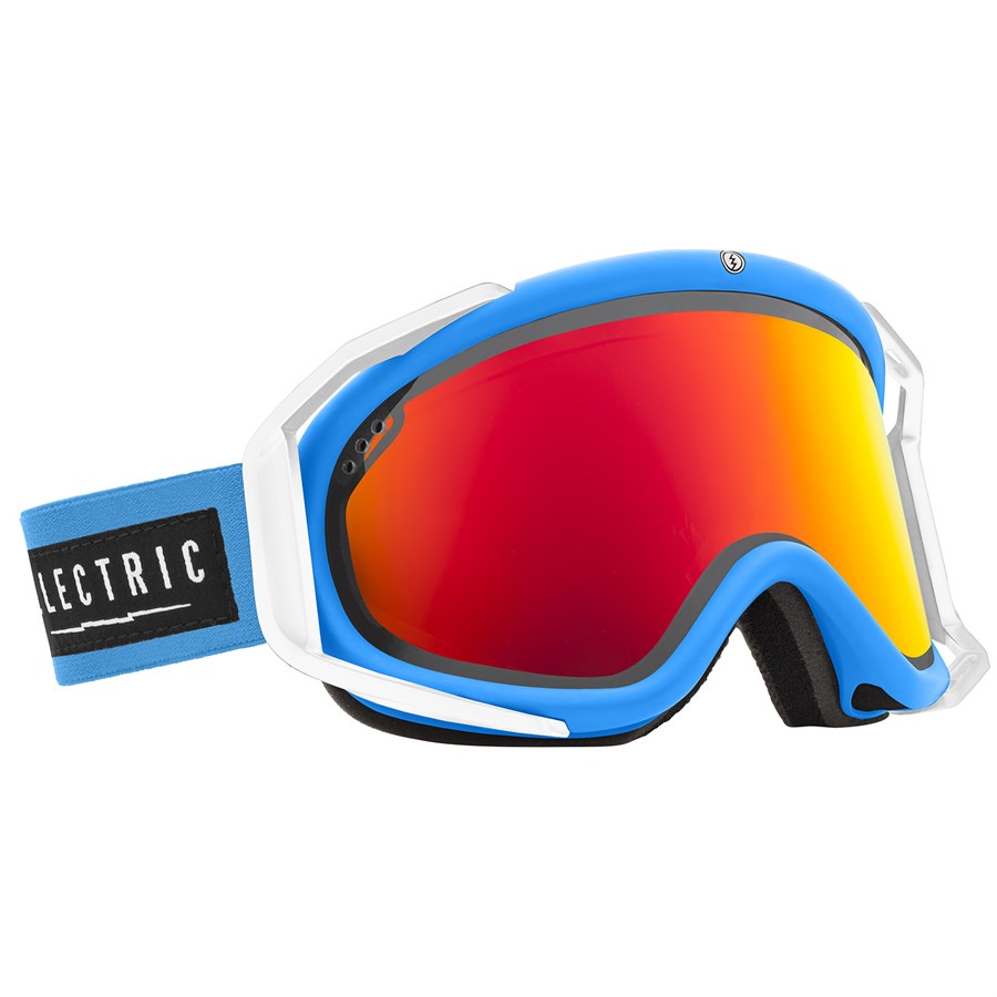 Electric Rig Goggles Gloss Black Bronze/Silver Chrome 