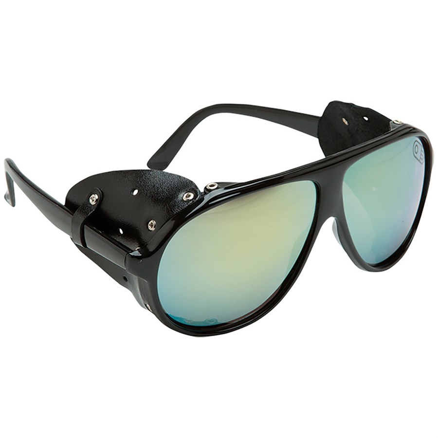 airblaster glacier glasses black gold