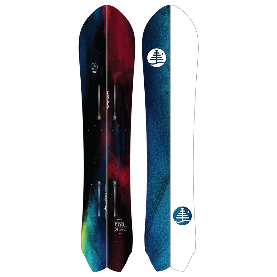 Burton Family Tree Fish Splitboard 2015 evo