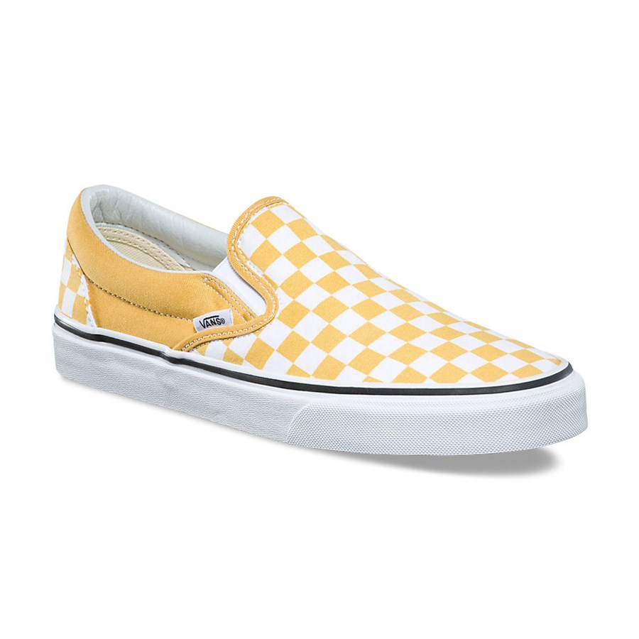 vans slip on gialle
