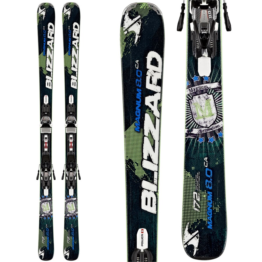 Blizzard Magnum 8.0 CA Skis + Power11 Bindings 2014 | evo