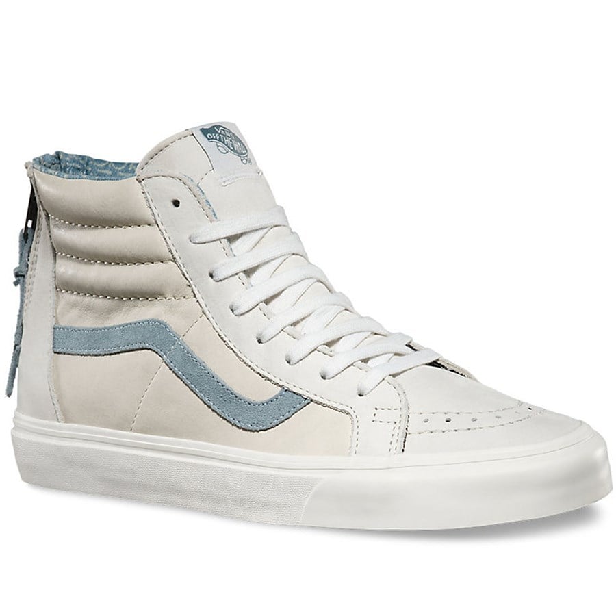 Vans Sk8-Hi Zip CA Leather Shoes | evo