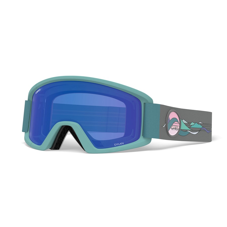 Details about   Giro Dylan Women's Snow Ski Goggles Hearts & Amber Scarlet Lens Brand New