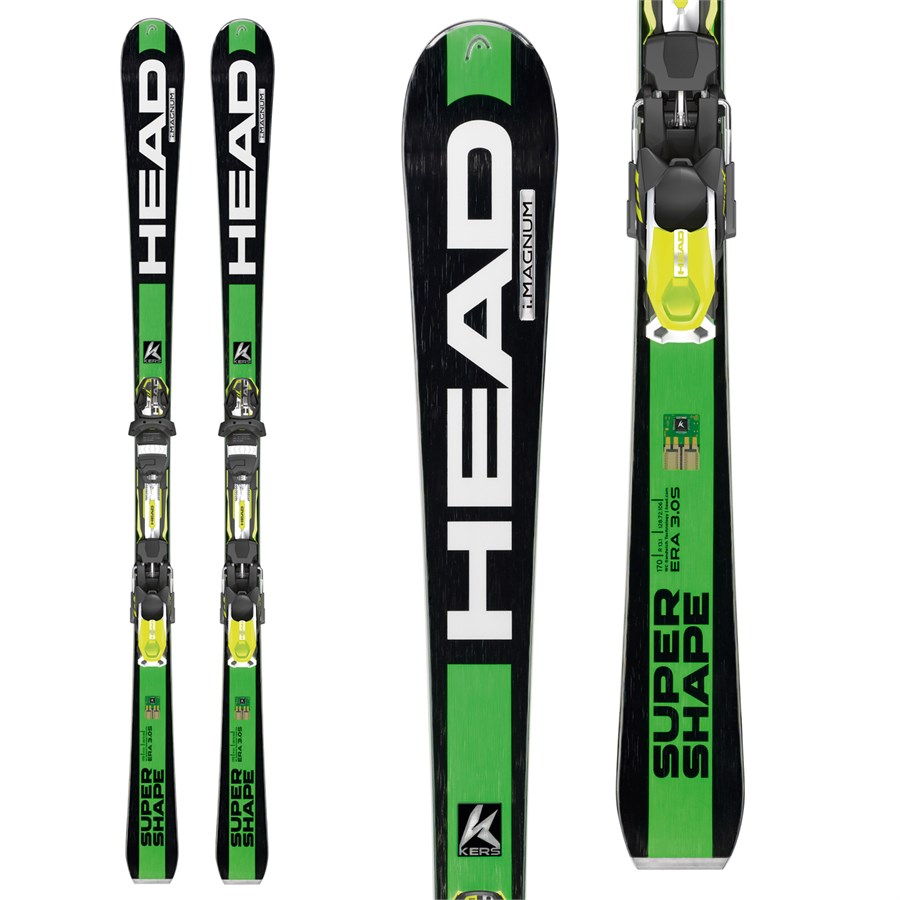 Head i.Supershape Magnum Skis + PRX 12 Bindings 2016 evo