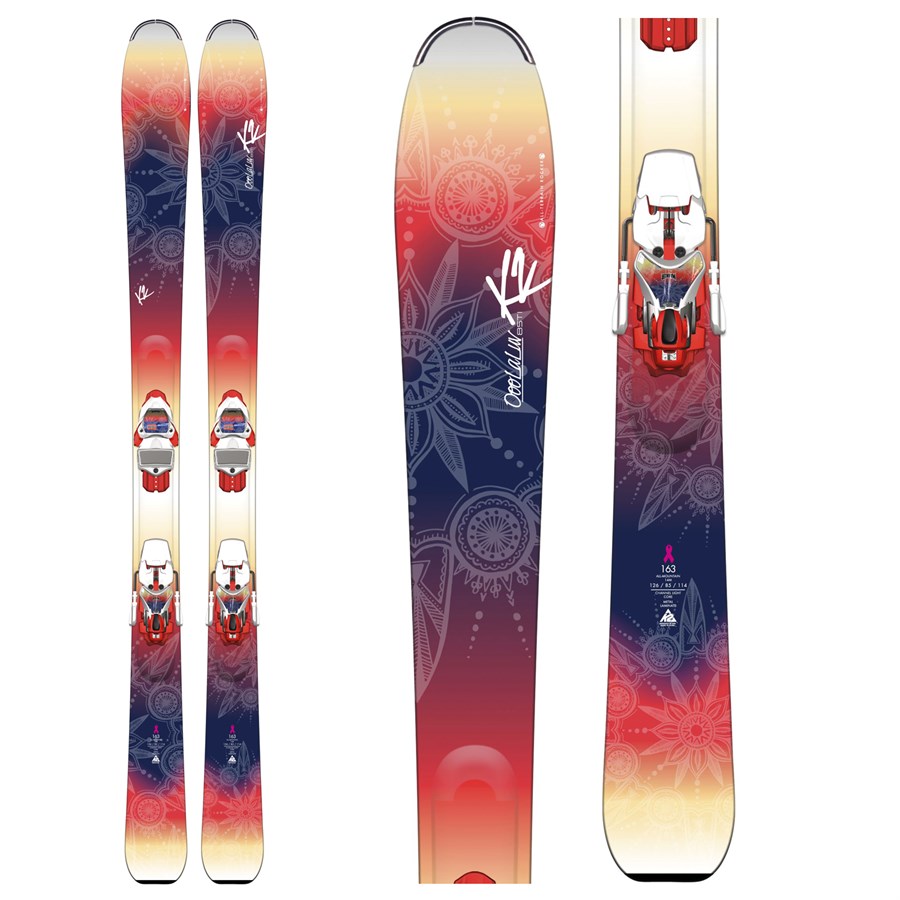 K2 OoolaLUV 85 Ti Skis + ERC 11 Bindings - Women's 2016 | evo