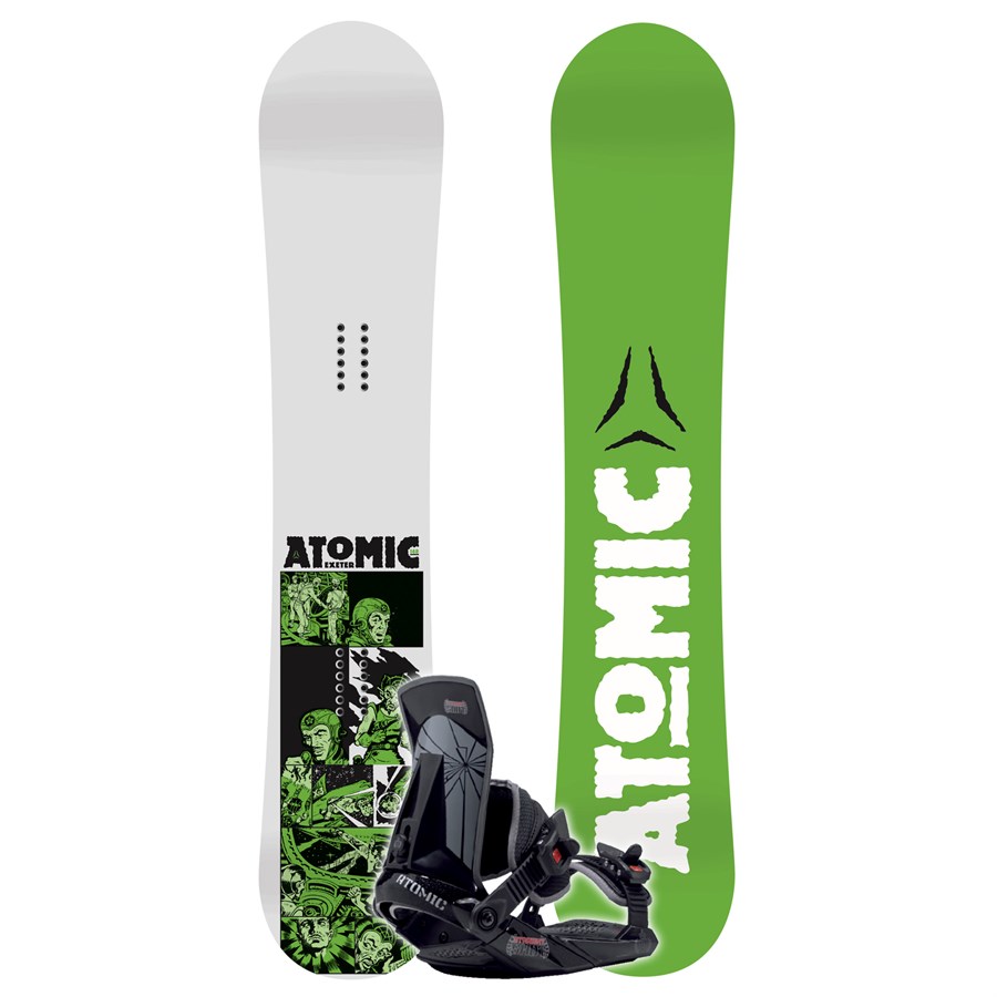 Atomic Exeter Wide Snowboard + Straight Shot Binding 2007 | evo