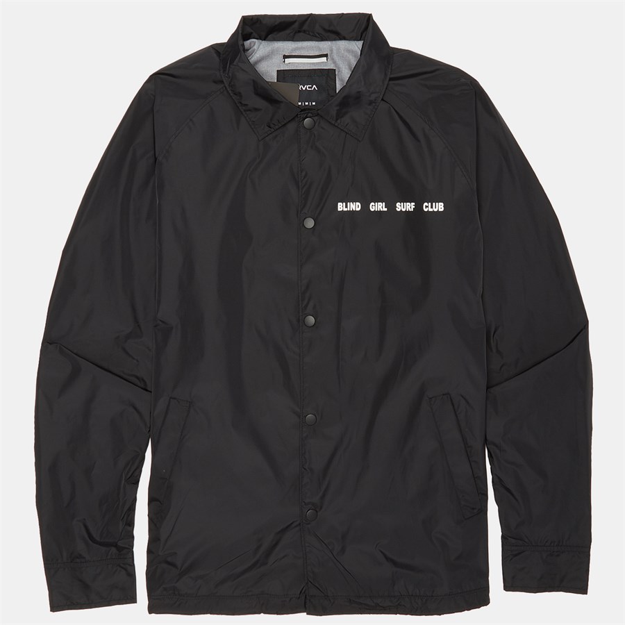 RVCA Blind Girl Surf Club Coaches Jacket | evo