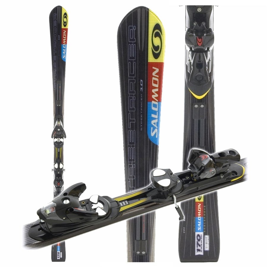 ribbon Rarity create Salomon Streetracer 10 Skis + Salomon S912 Ti Bindings 2006 | evo