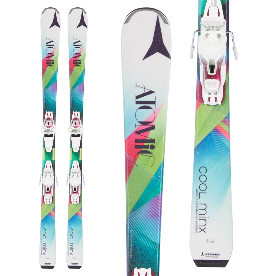 Atomic Cool Minx Skis + E Lithium 10 Bindings - Women's 2015 | evo