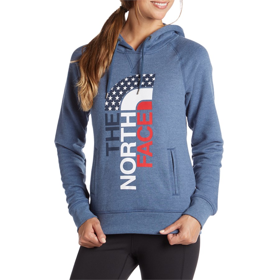 The North Face Usa Pullover Hoodie Womens Evo